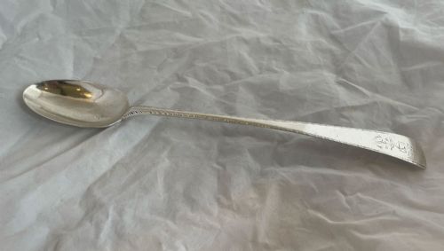 Irish Feather Edge Serving Spoon