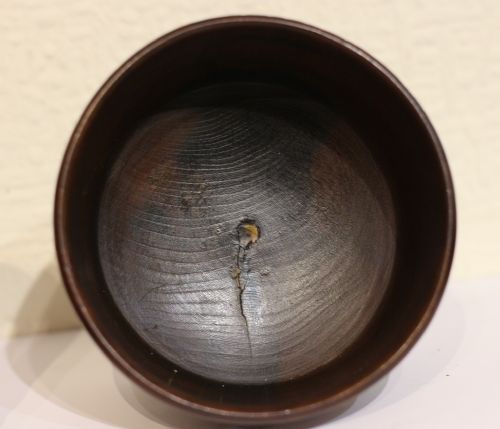 GOOD 19TH CENTURY WELSH FRUITWOOD SALT - ADDITIONAL PHOTO 4