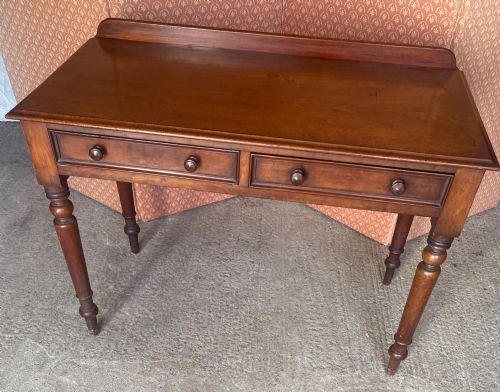 Gillows Quality Two Drawer Writing Table