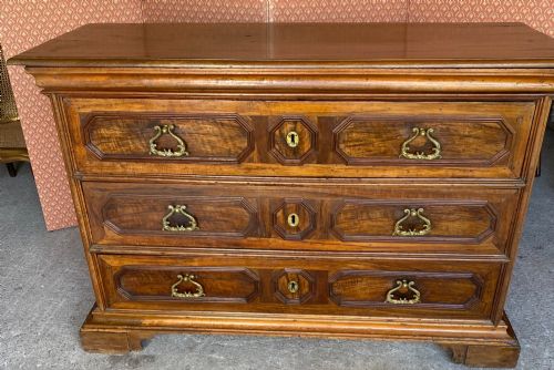 Large 18th Century Italian Chest with Secret Drawer