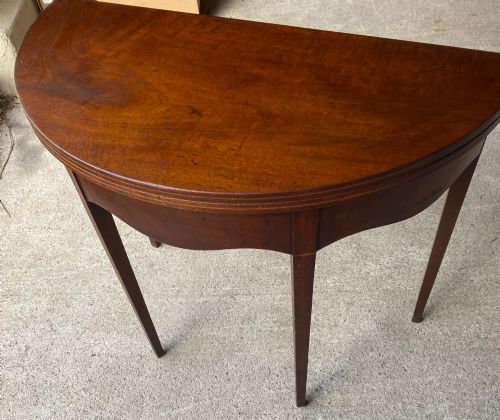 18th Century Mahogany Tea Table/ Side Table