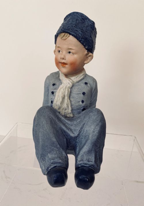 Gerbruder Heubach Dutch Boy Piano Doll. Circa 1910-1920