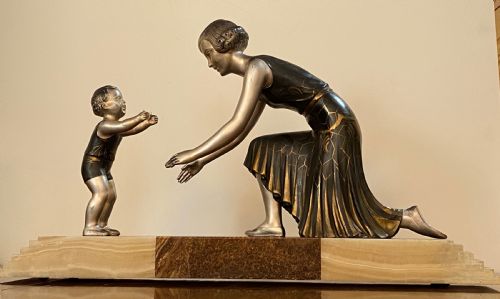 Art Deco Sculpture by Lucien Gibert (1904-1988)