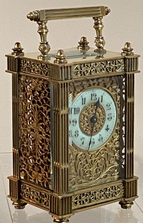 19th Century French 8 Day Carriage Clock