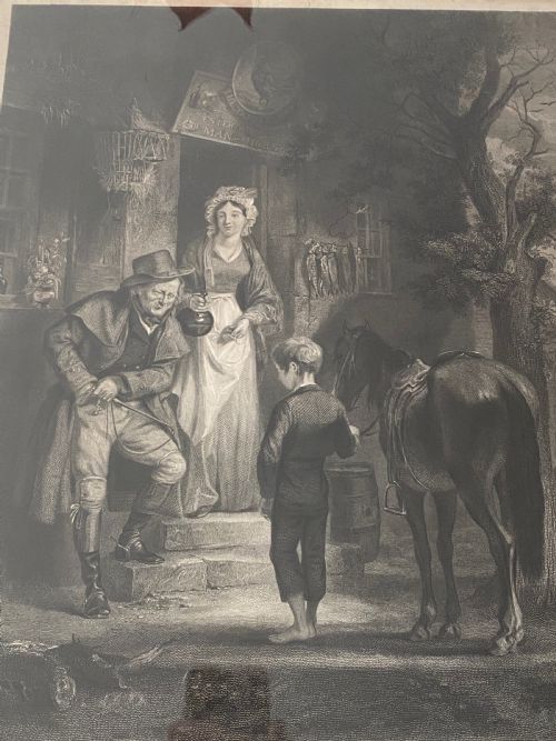 fig 1. Engraving by Robert Bell 1807-1864