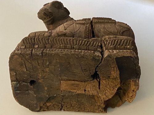 17TH CENTURY CARVED WOODEN NANDI BULL - ADDITIONAL PHOTO 10
