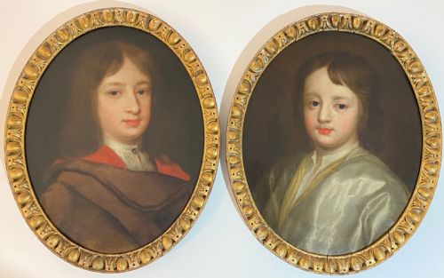 17th Century Pair of Anglo-irish Portraits