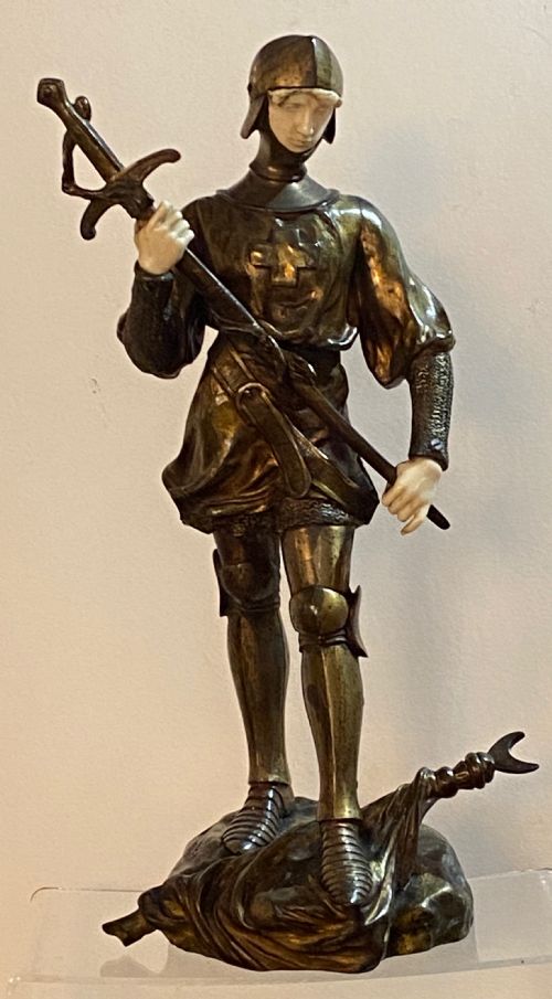 Bronze by Antoine Bofill Depicting Jeanne D'arc
