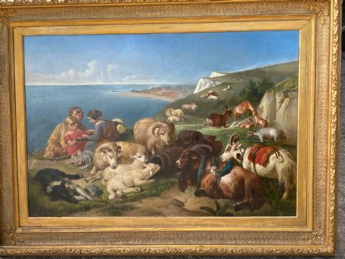 fig 2. Oil on Canvas after Sir Edward Landseer RA (1802-1873)