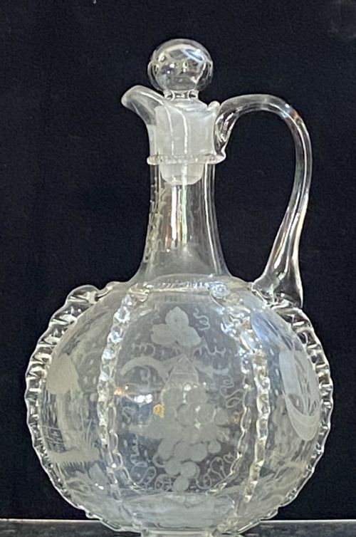 Dutch Glass Carafe 18th Century
