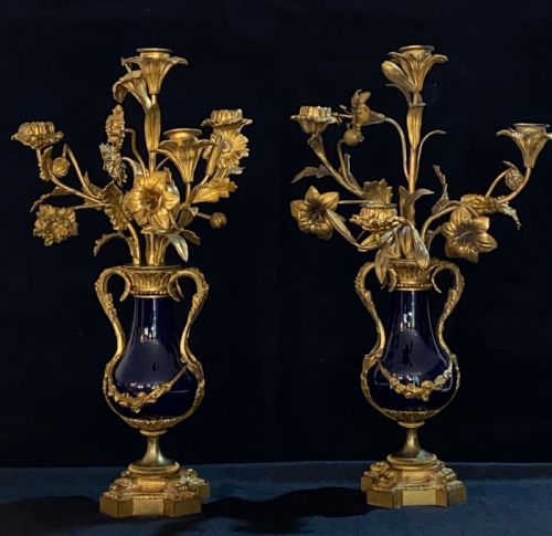 Pair of French Candelabra
