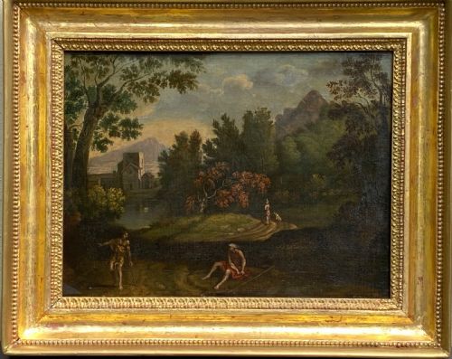 fig 1. Oil on Canvas 17th Century Attributed to Jon Franz van Bloeman