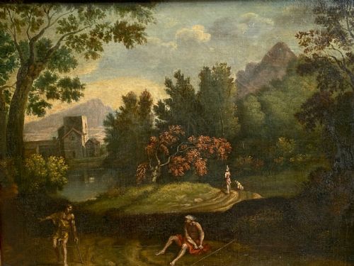 fig 2. Oil on Canvas 17th Century Attributed to Jon Franz van Bloeman