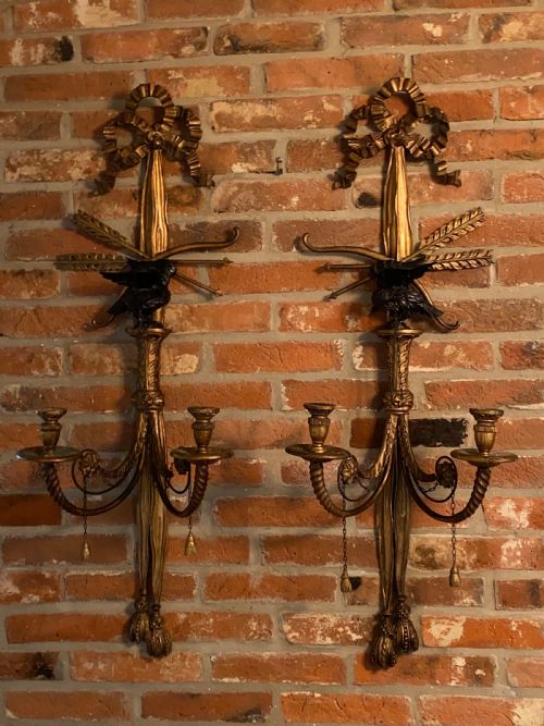 Regency Giltwood Wall Sconces