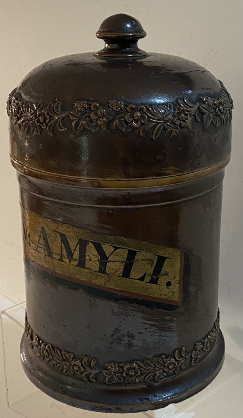 APOTHECARY JAR MID 19TH CENTURY - ADDITIONAL PHOTO 3
