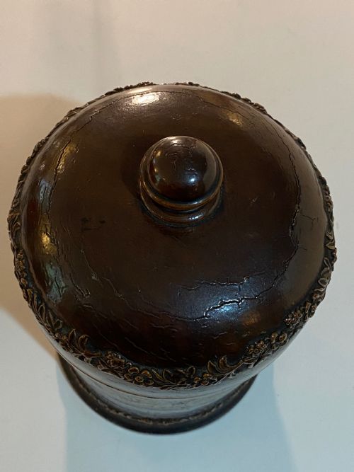 APOTHECARY JAR MID 19TH CENTURY - ADDITIONAL PHOTO 4