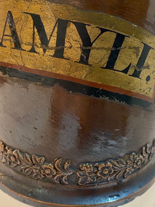 APOTHECARY JAR MID 19TH CENTURY - ADDITIONAL PHOTO 8