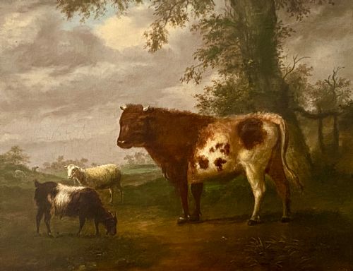 fig 4. Pair of Late Georgian Oils by George Vincent (1796-1831)