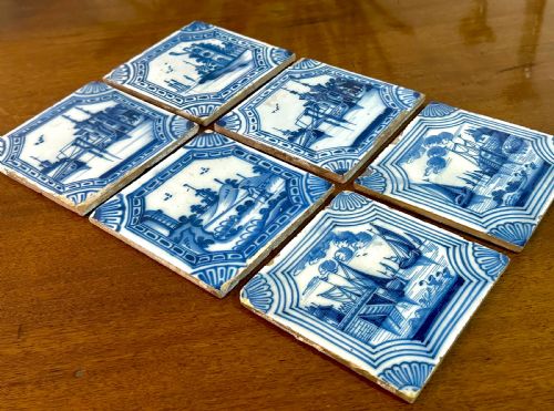 SET OF DELFT TILES 18TH CENTURY - ADDITIONAL PHOTO 2
