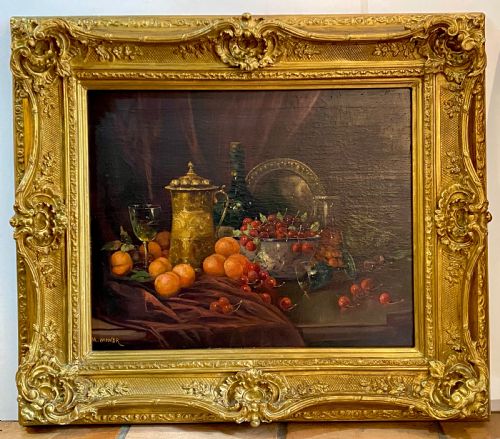 Oil on Canvas by Mathilde Winker (1881-1968)