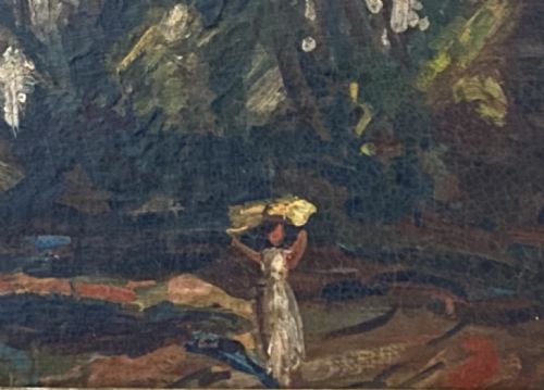 fig 1. Manner of John Constable Oil on Panel