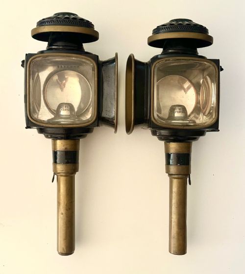 A Pair of Coaching Lamps