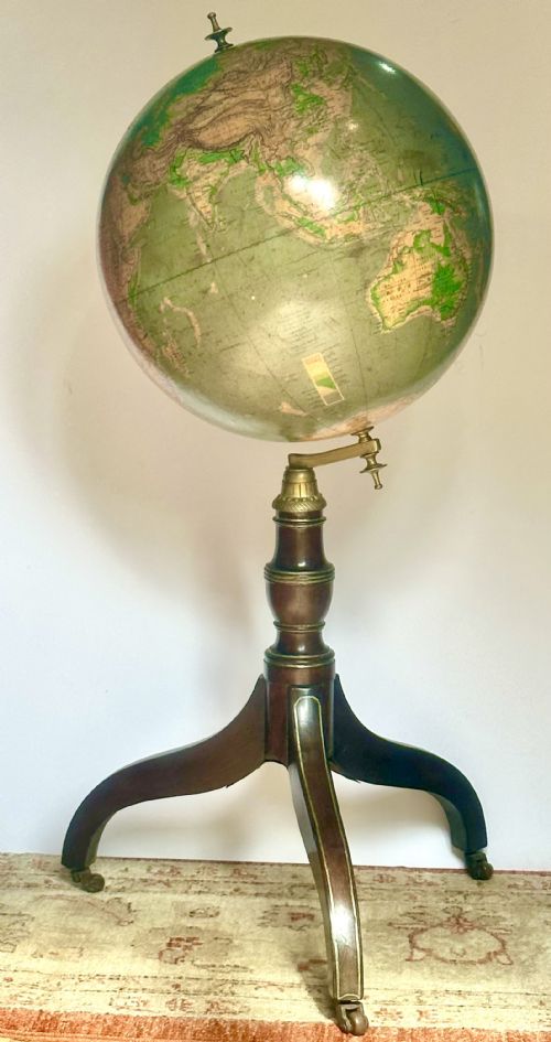 Regency Globe Stand with Later Globe