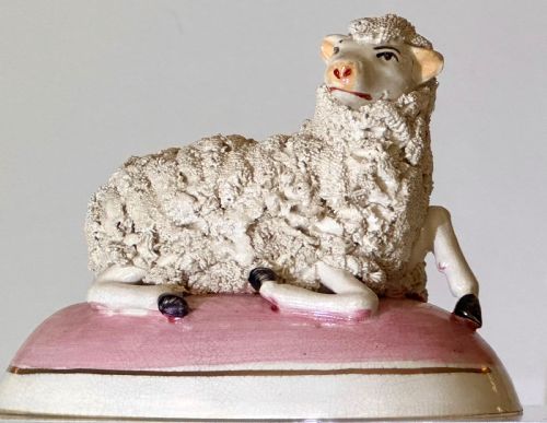 Staffordshire Model of a Sheep