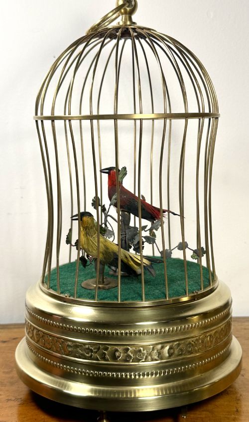 fig 1. Swiss Singing Birds in Cage Automaton