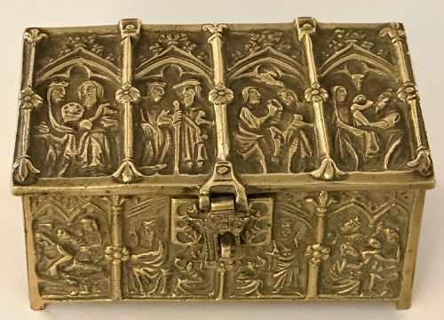 Brass Reliquary Box