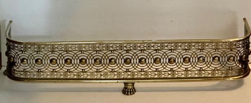 Brass Fire Fender
