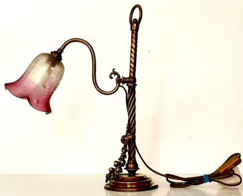 BRASS DESK LAMP - ADDITIONAL PHOTO 1