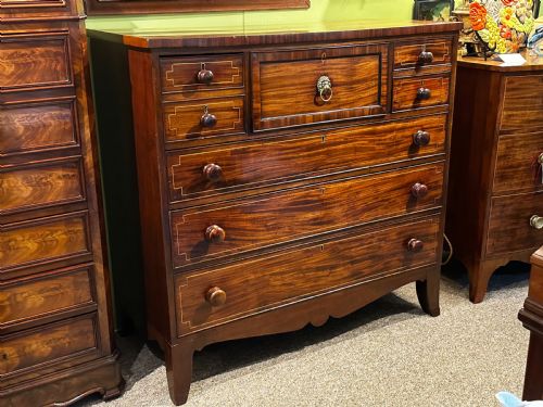 REGENCY SCOTCH CHEST IN MAHOGANY - ADDITIONAL PHOTO 1