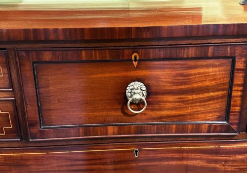 REGENCY SCOTCH CHEST IN MAHOGANY - ADDITIONAL PHOTO 4