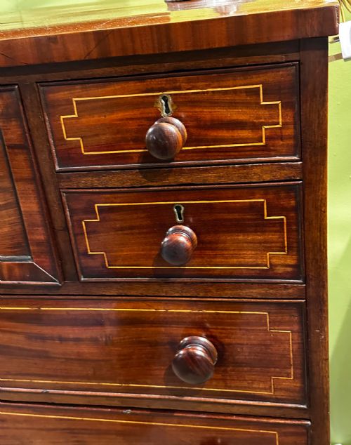 REGENCY SCOTCH CHEST IN MAHOGANY - ADDITIONAL PHOTO 5
