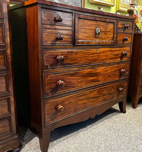 REGENCY SCOTCH CHEST IN MAHOGANY - ADDITIONAL PHOTO 11