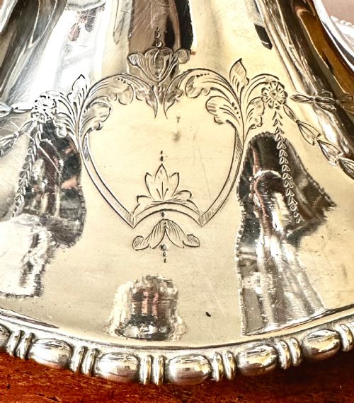 SILVER PLATED EPERGNE OF LARGE PROPORTION - ADDITIONAL PHOTO 3