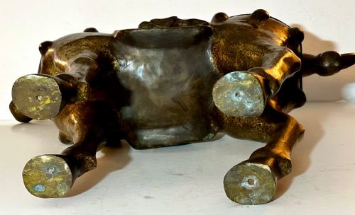 PAIR OF LARGE CHINESE BRONZE HORSES - ADDITIONAL PHOTO 15