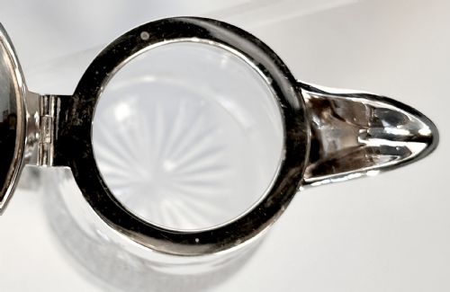 CLARET JUG WITH SILVER COVER - ADDITIONAL PHOTO 5