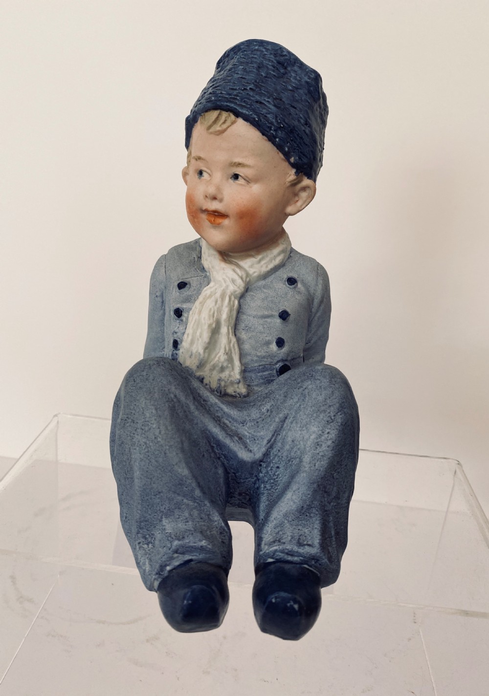 Gerbruder Heubach Dutch Boy Piano Doll. Circa 1910-1920