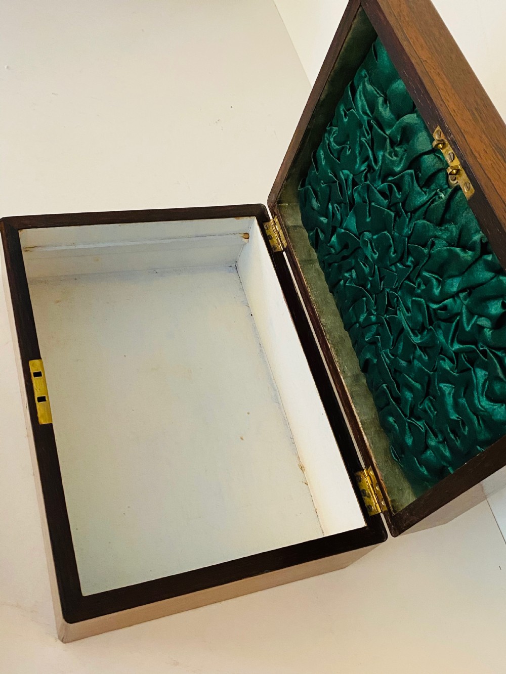 Rosewood work box. Circa 1870 View V