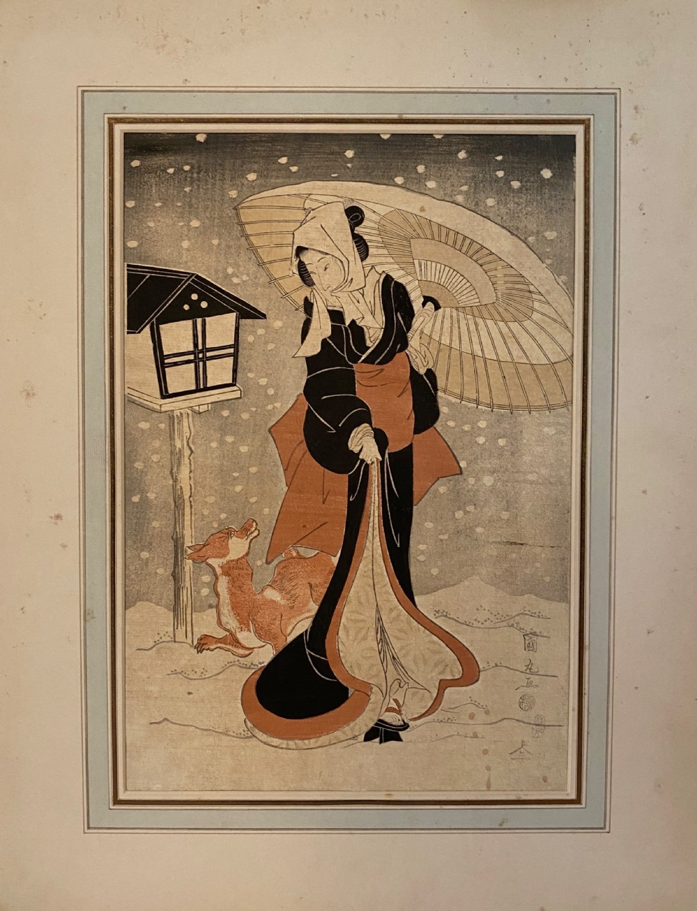 Three woodcuts by Utagawa Toyokuni (1769-1825) View XI