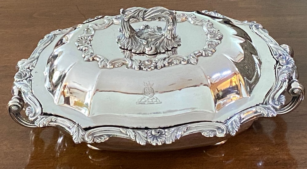 Silver Plated Warming Dish. Regency