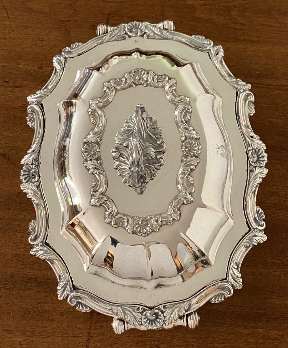 Silver Plated Warming Dish. Regency View X