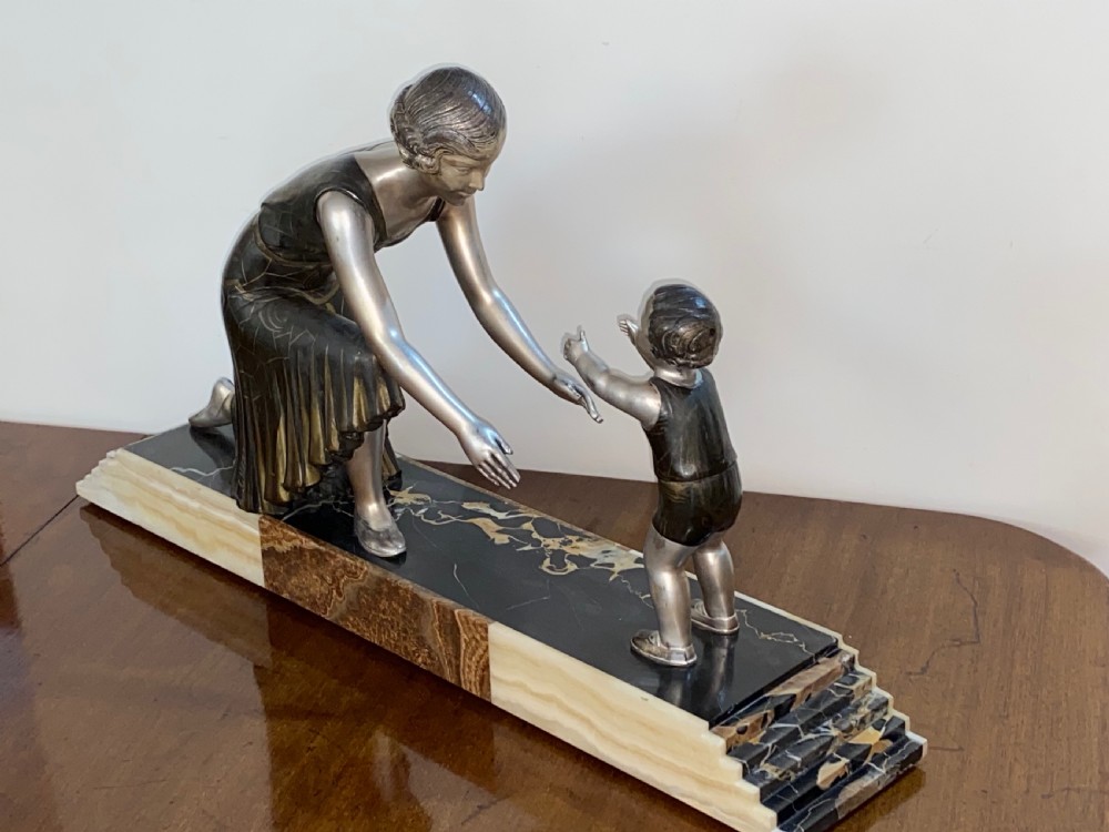 Art Deco Sculpture By Lucien Gibert (1904-1988) View VII