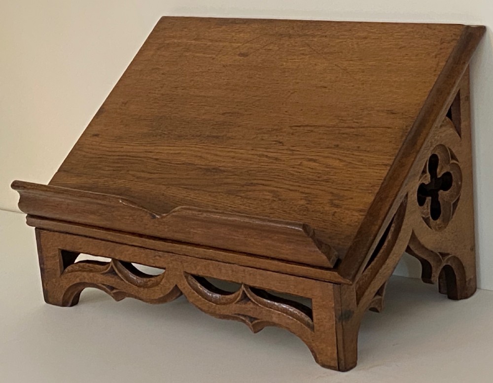 Oak Lectern 19th Century View III