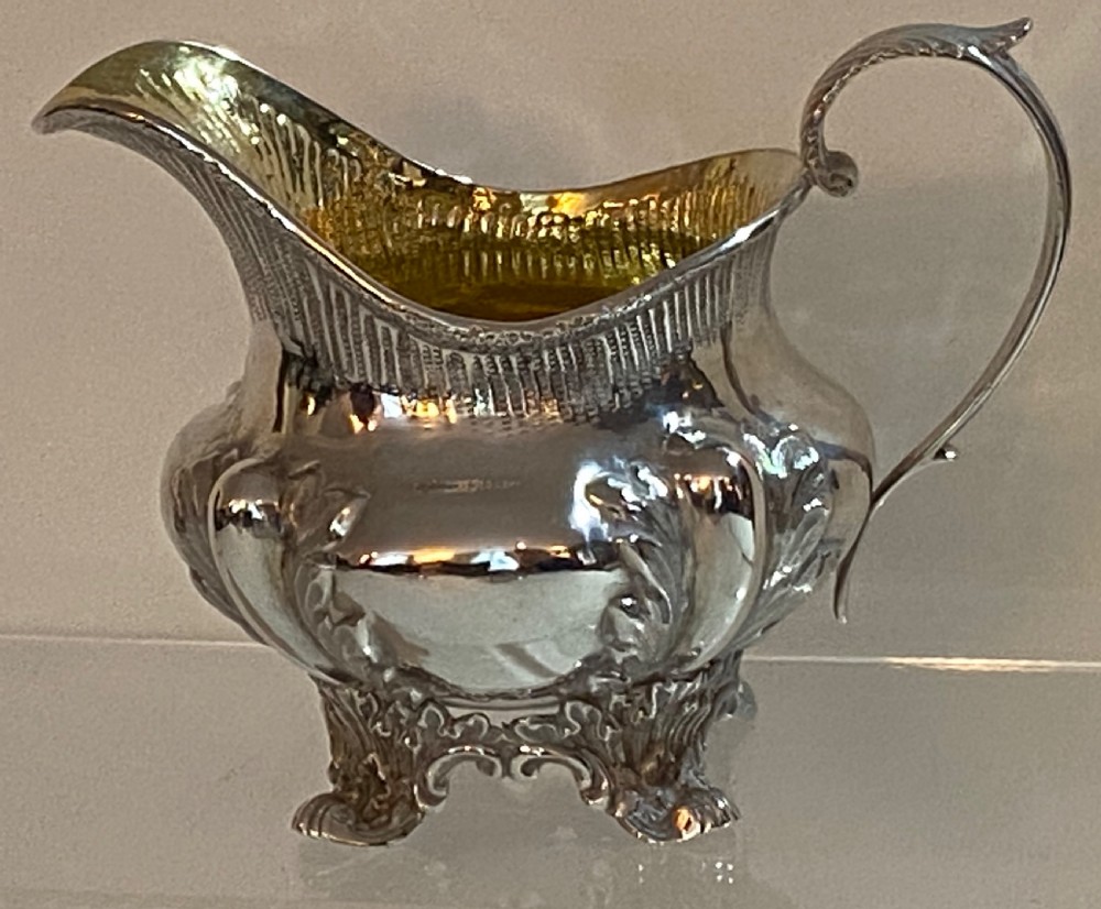 William IV Sterling Silver Cream Jug. London 1837