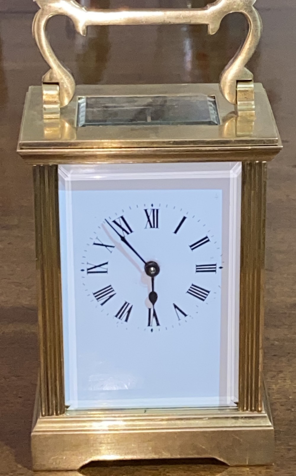 French Brass Carriage Clock. 