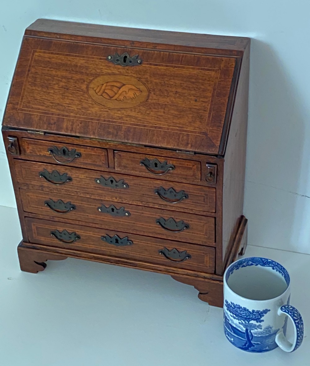  Apprentice Mahogany Fall Front Writing Desk. View VII
