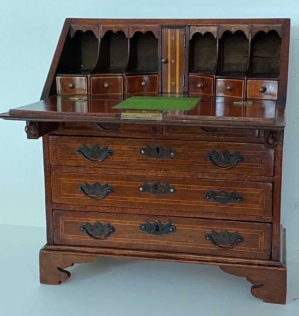  Apprentice Mahogany Fall Front Writing Desk. View II